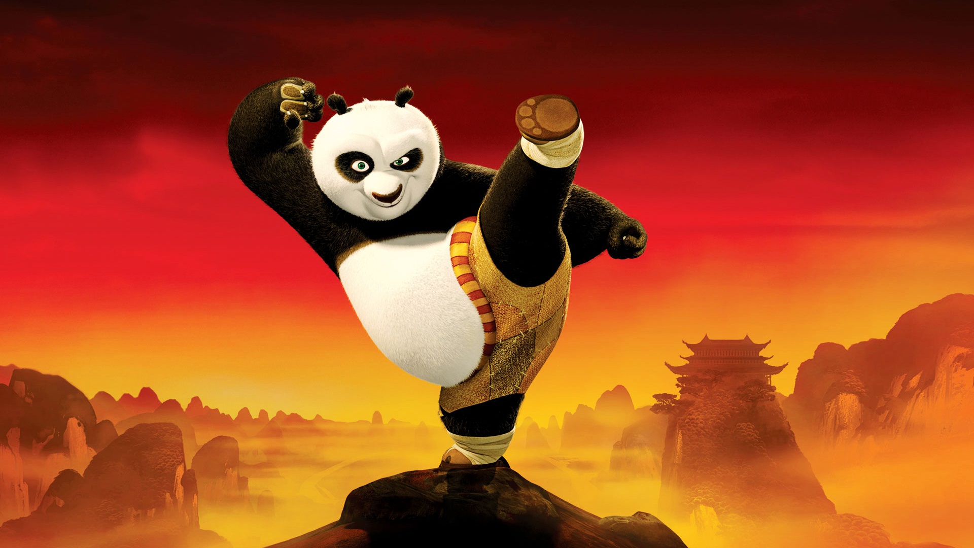 Dragon warrior kung fu panda