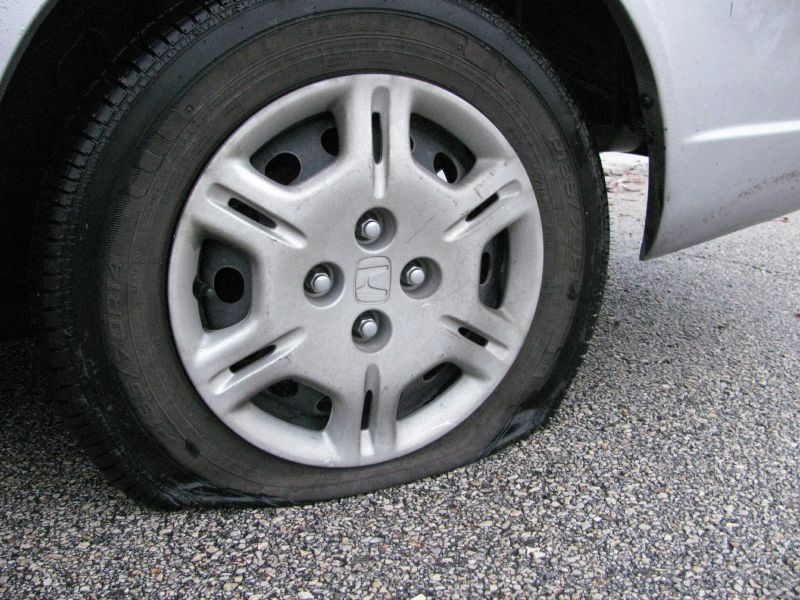 Are You Driving on a Flat Tire?