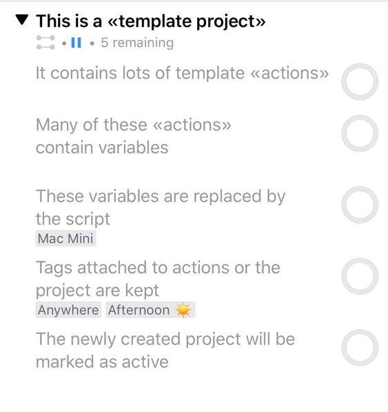 taskpaper format omnifocus