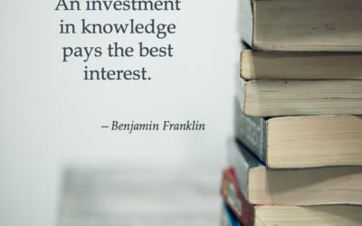An investment in knowledge pays the best interest. —Benjamin Franklin